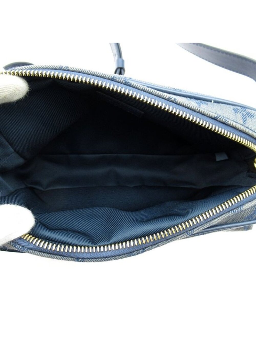 Louis Vuitton Bam Outdoor Monogram Denim Belt Bag Blue - Picture 7 of 7